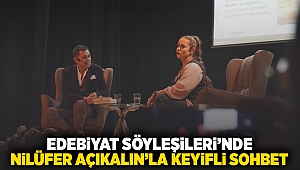 Edebiyat Söyleşileri'nde Nilüfer Açıkalın'la keyifli sohbet