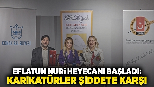 Eflatun Nuri heyecanı başladı: Karikatürler şiddete karşı!