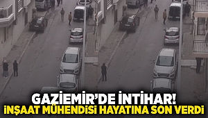 Gaziemir'de intihar! İnşaat mühendisi hayatına son verdi! 