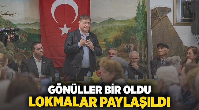 Gönüller bir oldu, lokmalar paylaşıldı