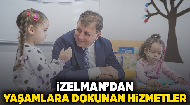 İZELMAN’dan yaşamlara dokunan hizmetler