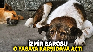 İzmir Barosu o yasaya karşı dava açtı