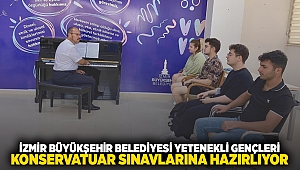 İzmir Büyükşehir Belediyesi yetenekli gençleri konservatuvar sınavlarına hazırlıyor