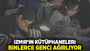 İzmir’in kütüphaneleri binlerce genci ağırlıyor