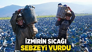 İzmirin sıcağı sebzeyi vurdu