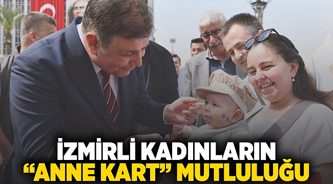 İzmirli kadınların Anne Kart mutluluğu