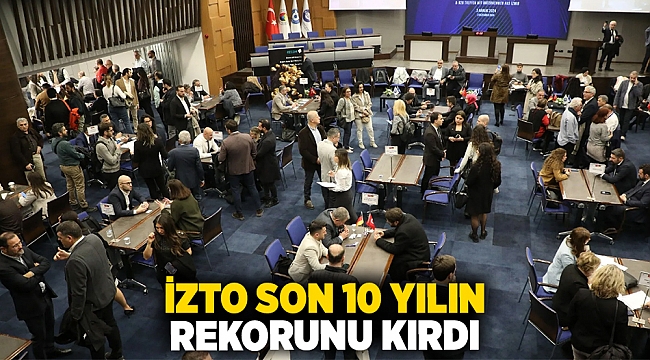 İzto son 10 yılın rekorunu kırdı