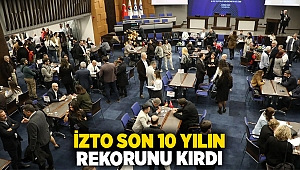 İzto son 10 yılın rekorunu kırdı