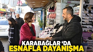 Karabağlar’da esnafla dayanışma