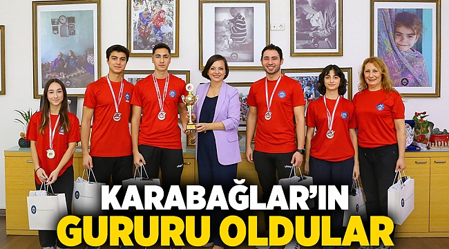 Karabağlar’ın gururu oldular