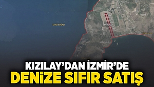 Kızılay'dan İzmir'de denize sıfır satış