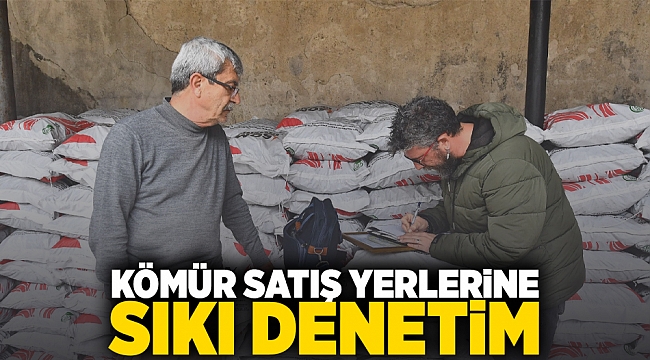 Kömür satış yerlerine sıkı denetim