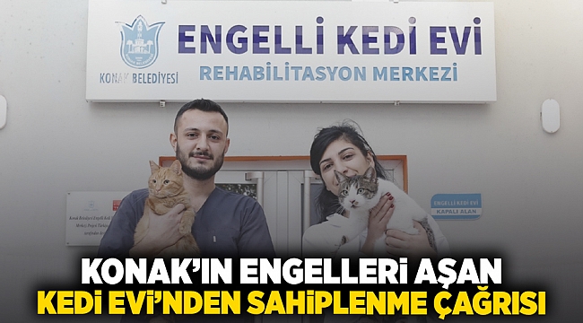 Konak’ın engelleri aşan Kedi Evi’nden sahiplenme çağrısı