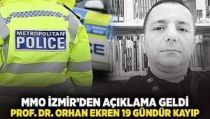 MMO İzmir'den açıklama geldi: Prof. Dr. Orhan Ekren 19 gündür kayıp