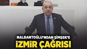 Nalbantoğlu'ndan Şimşek'e İzmir çağrısı