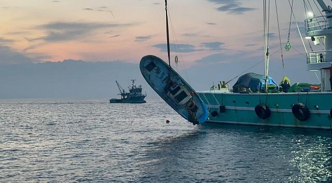 Samsun'da kaybolan 2 balıkçıdan 1'inin cansız bedenine ulaşıldı