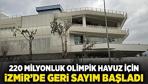 220 milyonluk olimpik havuz için İzmir'de geri sayım başladı!