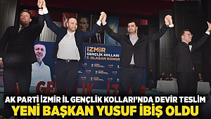 AK Parti İzmir İl Gençlik Kolları’nda Devir Teslim: Yeni başkan Yusuf İbiş oldu