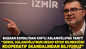 Başkan Saygılı'dan CHP'li Aslanoğlu'na yanıt! 