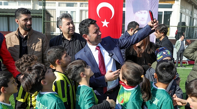 Bayraklı’da U-10 Cup turnuvası görkemli finalle tamamlandı