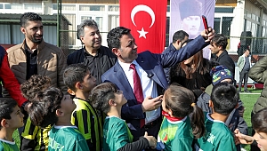 Bayraklı’da U-10 Cup turnuvası görkemli finalle tamamlandı