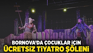 Bornova'da çocuklar için ücretsiz tiyatro şöleni