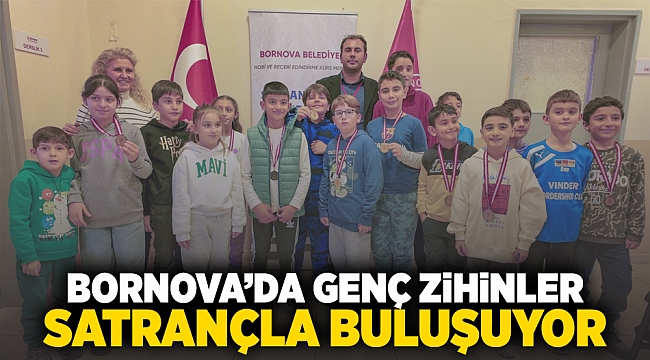 Bornova’da genç zihinler satrançla buluşuyor