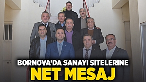 Bornova’da sanayi sitelerine net mesaj