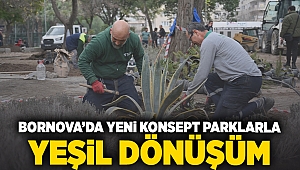 Bornova’da yeni konsept parklarla yeşil dönüşüm