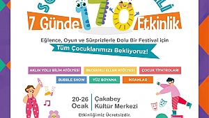  Çeşme Belediyesi’nden çocuklara renkli Sömestr Festivali!