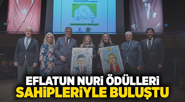 ​Eflatun Nuri ödülleri sahipleriyle buluştu