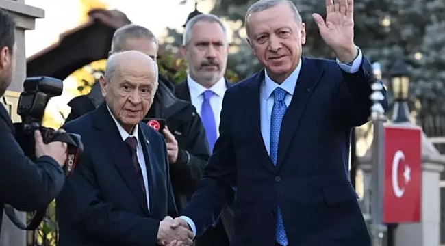 Erdoğan ile Bahçeli arasında yeni yılın ilk zirvesi