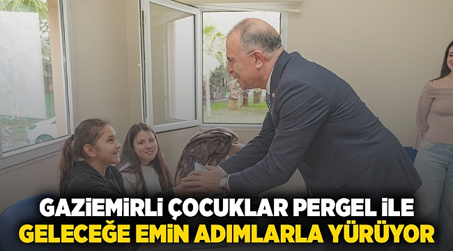 Gaziemirli çocuklar PERGEL ile geleceğe emin adımlarla yürüyor