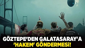 Göztepe'den Galatasaray'a 'hakem' göndermesi!