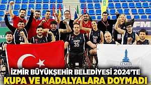 İzmir Büyükşehir Belediyesi 2024’te kupa ve madalyalara doymadı