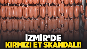 İzmir'de kırmızı et skandalı