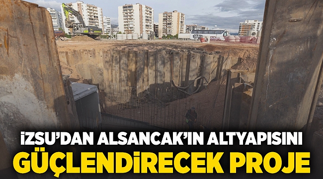 İZSU’dan Alsancak’ın altyapısını güçlendirecek proje