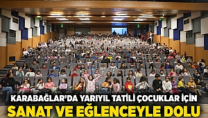 Karabağlar’da yarıyıl tatili çocuklar için sanat ve eğlenceyle dolu