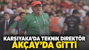 Karşıyaka'da teknik direktör Akçay'da gitti!