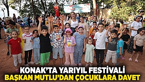 Konak’ta Yarıyıl Festivali: Başkan Mutlu’dan çocuklara davet