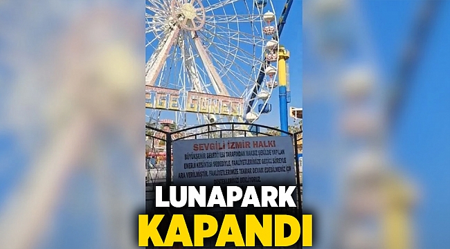 Lunapark kapandı!