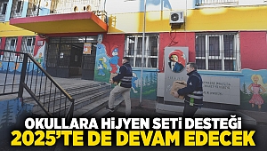 Okullara hijyen seti desteği, 2025’te de devam edecek