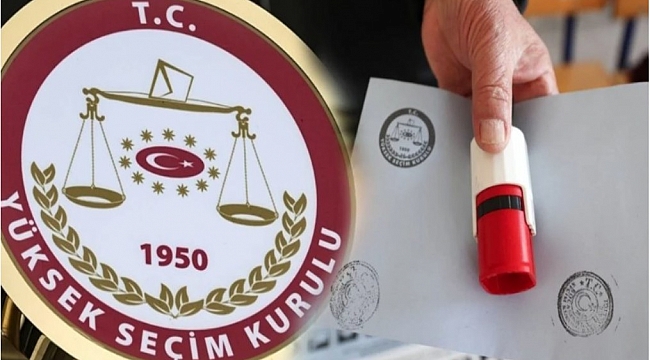 Seçime katılabilecek 38 siyasi parti belli oldu