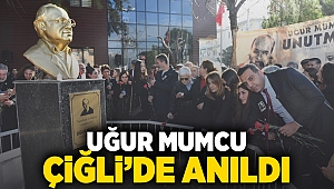 Uğur Mumcu Çiğli’de Anıldı