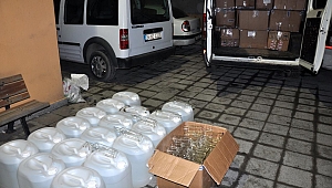 İstanbul'da 86 bin litre sahte ve kaçak içki ele geçirildi