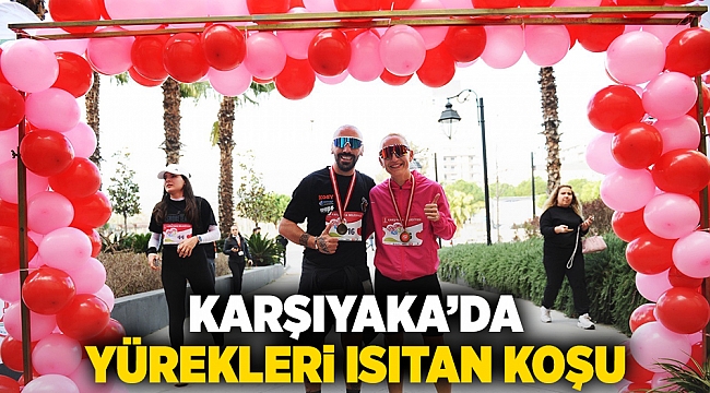 Karşıyaka’da yürekleri ısıtan koşu!