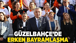 Güzelbahçe’de erken bayramlaşma