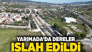 Yarımada’da dereler ıslah edildi