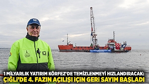 1 milyarlık yatırım Körfez’de temizlenmeyi hızlandıracak: Çiğli’de 4. fazın açılışı için geri sayım başladı