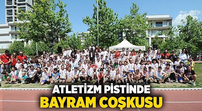 Atletizm pistinde bayram coşkusu